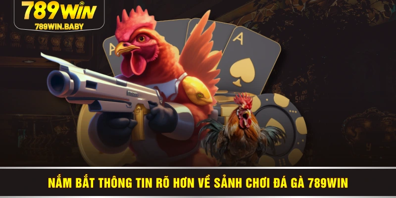 Nắm bắt thông tin rõ hơn về sảnh chơi đá gà 789WIN Nắm bắt thông tin rõ hơn về sảnh chơi đá gà 789WIN